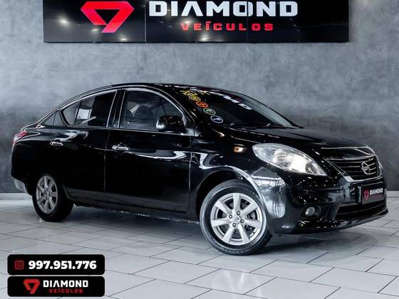 NISSAN VERSA 1.6 16V FLEX SL 4P MANUAL NISSAN VERSA 1.6 16V FLEX SL 4P MANUAL